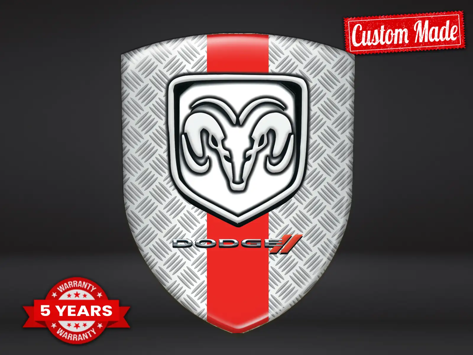 Dodge Calcomanías Resina Edición Exclusiva Estilo Superior